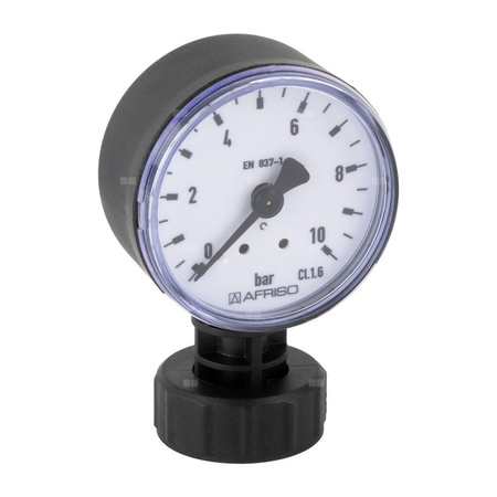Manometr z rurką Bourdona AFRISO RF 0/10 bar eurokonus G3/4''