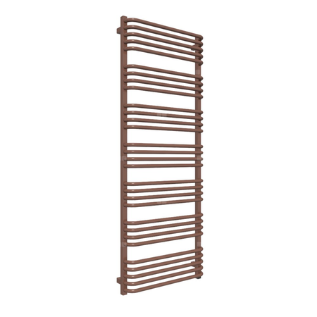 Grzejnik TERMA ALEX ONE 1580/600 \ Copper, podł. S8, 1000W, kabel spiralny z wtyczką [2,5m srebrzyst