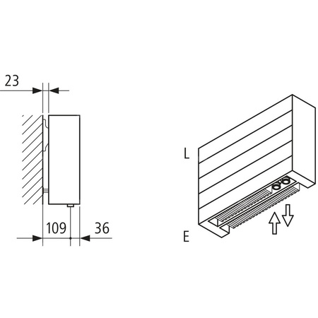 Grzejnik płytowy typ 22 KERMI HHN wym. 840 x 2400 mm, kolor biały, moc 4817 W