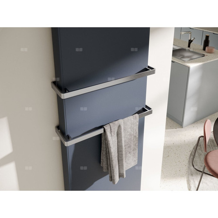 Grzejnik KermiX2 Verteo Plan typ 22 1200x102x400 biały, 10 bar, z osłonami bocznymi