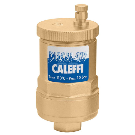 Separator CALEFFI DISCALAIR, 10 bar / 110'C, 1/2''