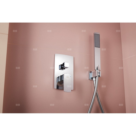 Zestaw natryskowy podtynkowy MOKAIT new (2021) z baterią 3 funkcyjną, chrom