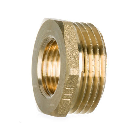 Redukcja FITTING STANDARD mosiądz 3/4'' x 1/2'' (GZ x GW)