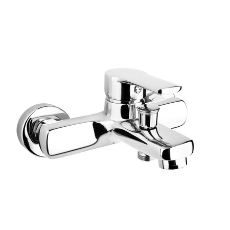 Bateria wannowa ścienna KFA Armatura SELEN, kolor chrom