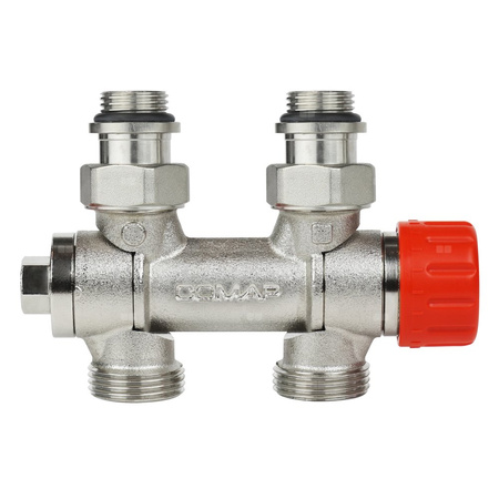 Zawór grzejnikowy termostatyczny COMAP FlexoSar z nastawą wstępną, połączenie 1/2'' x 3/4''