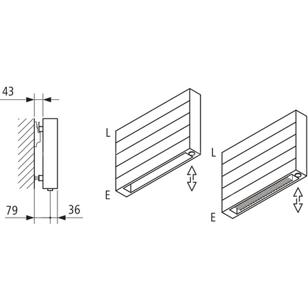 Grzejnik płytowy typ 22 KERMI HHN wym. 840 x 2000 mm, kolor biały, moc 4014 W