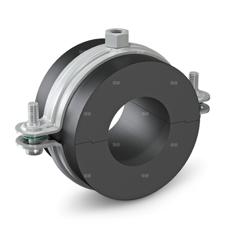 Obejma mocująca chłodu NICZUK PX20 10-10,2 mm gr. izol. 20mm (ocynk galwaniczny)