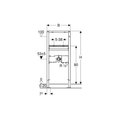 Syfon podtynkowy Geberit do umywalki
