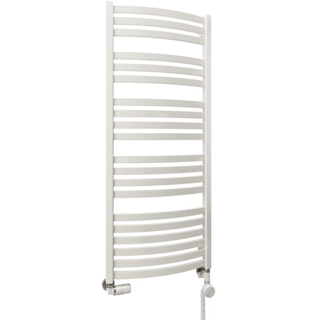 Grzejnik drabinkowy Concept By TERMA Sydney, podłączenie SX, wym. 1710 x 600 mm, kolor biały drogowy RAL9016, moc 872W