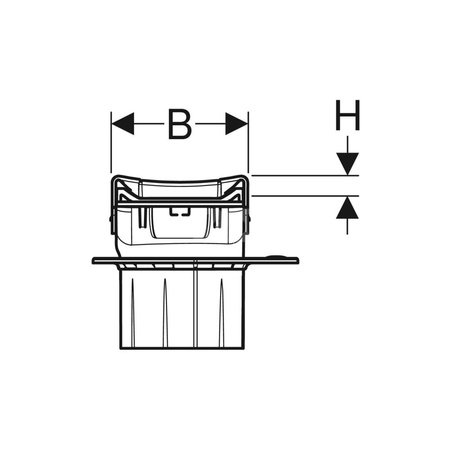 Obudowa EPS syfonu 50 mm
