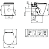 Miska WC stojąca IDEAL STANDARD CONNECT