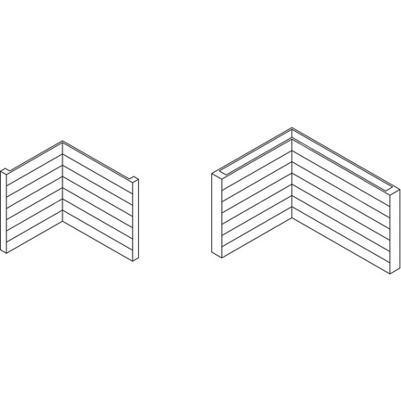 Grzejnik płytowy typ 11 KERMI V-HHV QN2345(R), bez osłony wym. 280 x 3800 mm, kolor biały, moc 2345 W