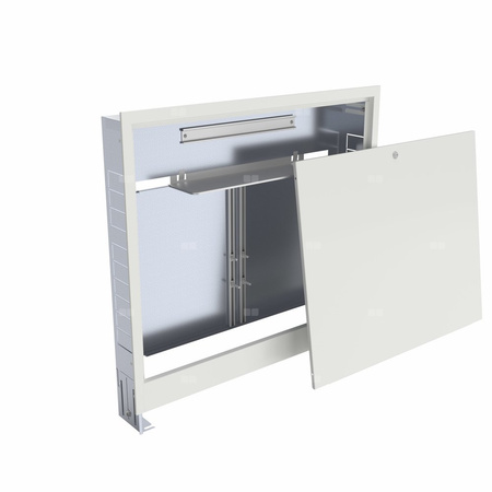 Szafka podtynkowa SP-8/4L (8 obw. c.o./4 obw. z ukł. miesz.) pod listwę sterującą II