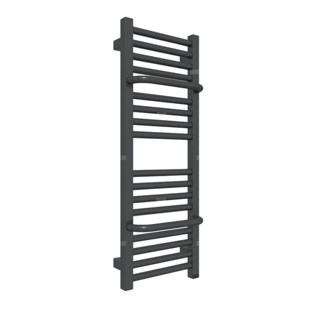 Grzejnik elektryczny TERMA LIMA ONE 300 x 820 mm, kolor szary czarny soft RAL7021, moc 300 W, podłączenie E8, kabel prosty bez wtyczki 1,5m czarny