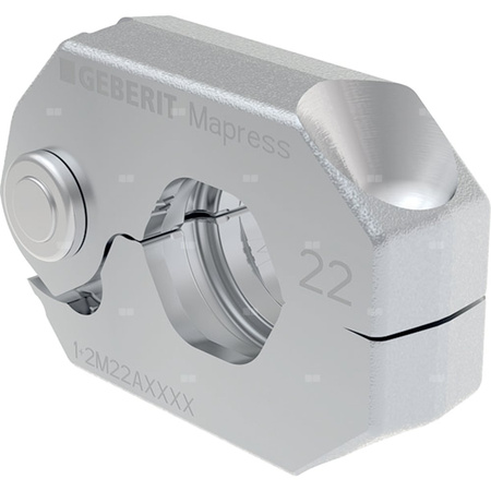 Obrotowy pierścień zaciskowy Geberit Mapress [1] / [2] d22