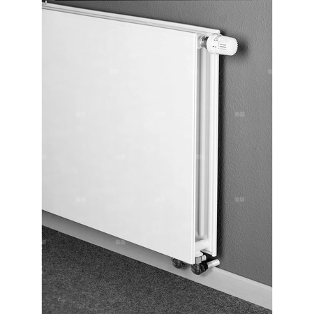 Grzejnik płytowy Kermi® X2® Plan-V typ 20 705x102x505 hig., biały, 10bar, zaw. prawy, bez osł.