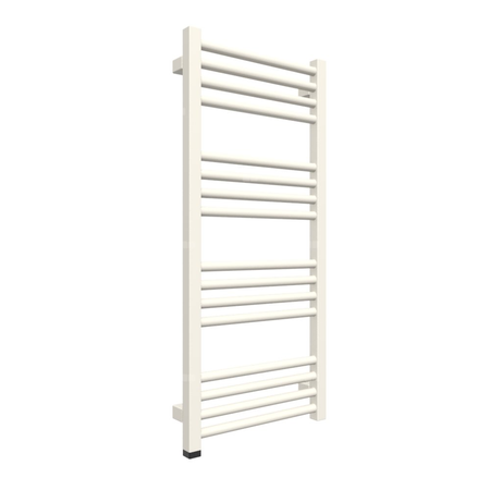 Grzejnik elektryczny TERMA FIONA ONE 400 x 900 mm, kolor biały RAL9010, moc 300 W, podłączenie E8, kabel prosty bez wtyczki 1,5m biały