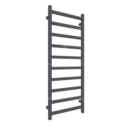 Grzejnik elektryczny TERMA SIMPLE ONE 500 x 1200 mm, kolor nowoczesna szarość, moc 400 W, podłączenie E8, kabel prosty z wtyczką 1,5m czarny