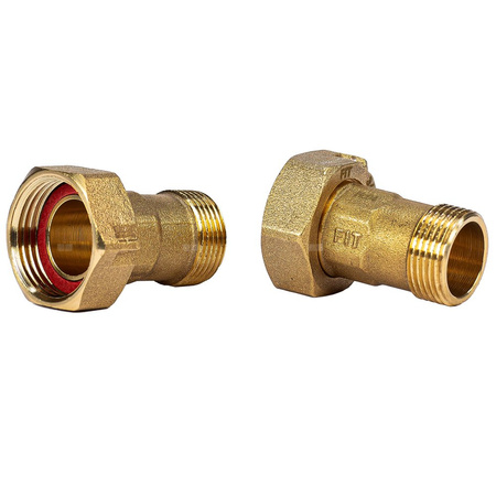 Półśrubunek FITTING STANDARD, mosiądz, 1'' x 3/4'' (GZ x GW)