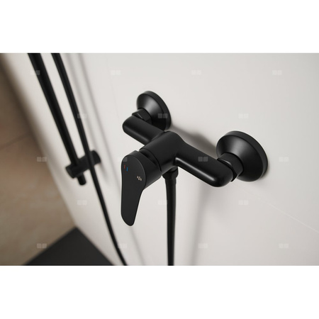 Bateria SPARC natryskowa, ścienna, black