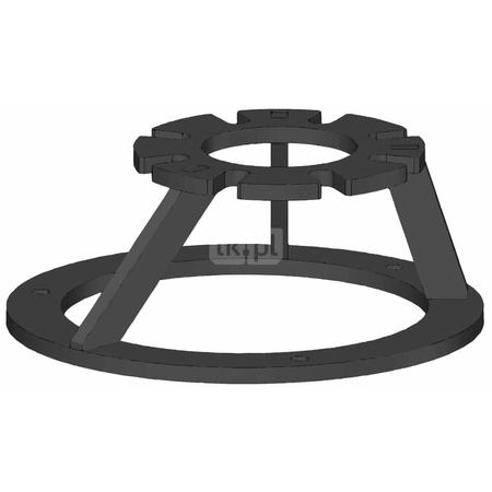 Stopa podporowa DN 80/100 - stal