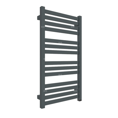 Grzejnik TERMA MARLIN ONE 780/430 \ Anodic Black, podł. S1, 300W, kabel spiralny z wtyczką [2,5m cza