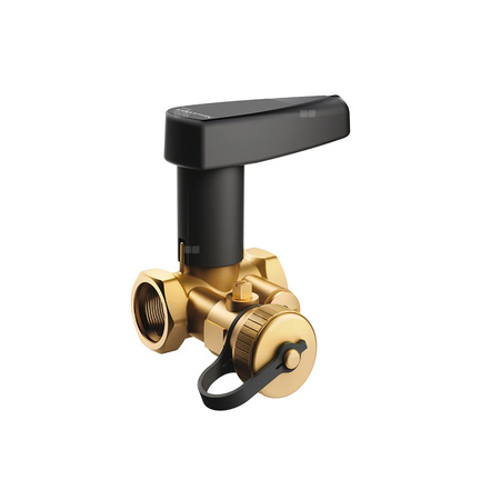 Zawór równoważący statyczny z opływem COMAP Nexus Relax mosiądz Gwint wewnętrzny DN 40, max. 25bar