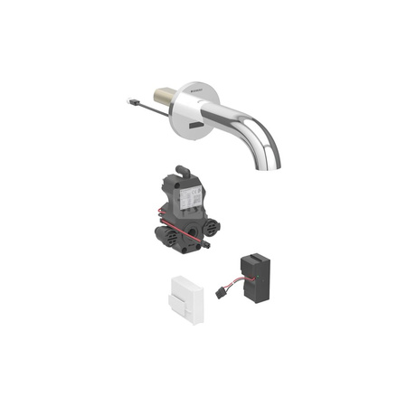 Mocowanie do ściany Geberit do baterii umywalkowych Piave i Brenta, montaż naścienny