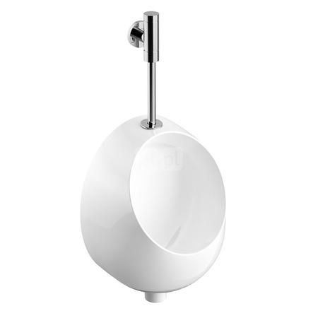 Geberit Selnova Pico Pisuar, B32.5cm, H45cm, T35cm, dopływ u góry, odpływ w dół