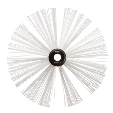 Akcesoria maszyny FlexShaft®: Szczotka nylonowa 4" (100 mm) do linii 3/8" (10 mm)