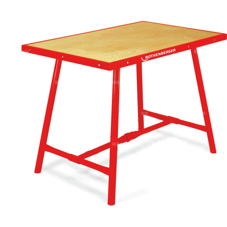 Stół warsztatowy montera rur, 1200 x 750 x 835 mm