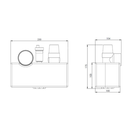 Zespół przyłączeniowy AFRISO KSG magnum 1 1/4'' GW x GW, max. 3 bar