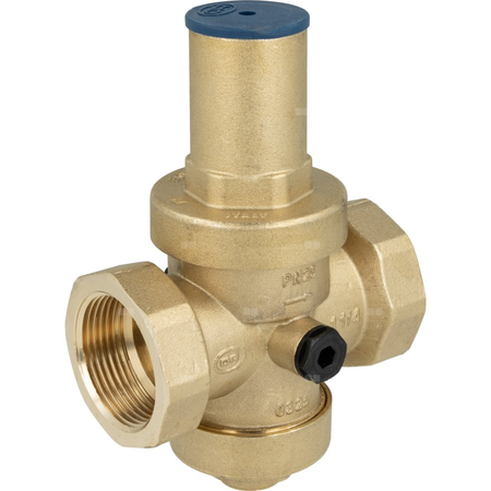Regulator ciśnienia wody AFRISO BPR 404 mosiądz, GW 1 1/4'', 25 bar