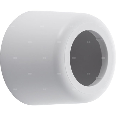 Rozetka głęboka wylotu syfonu umywalkowego d32, chrom błyszczący