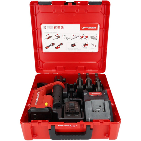 ROMAX COMPACT 3 SET TH16-20-26 + akumulator LI 2.0AH 18V i ładowarka AMP