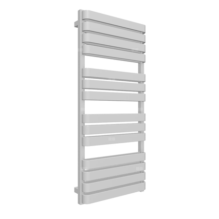 Grzejnik TERMA WARP T BOLD ONE 1110/500 \ Metallic Silver, podł. S1, 800W, kabel prosty z wtyczką [s