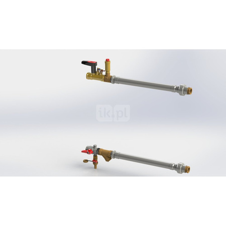 Zawór równoważący COMAP Nexus Fluctus FODRV S (zestaw przyłączeniowy) mosiądz DN 20