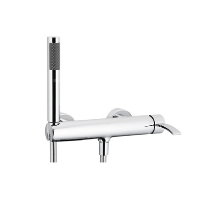 Bateria natryskowa ścienna KFA Armatura MALACHIT, kolor chrom