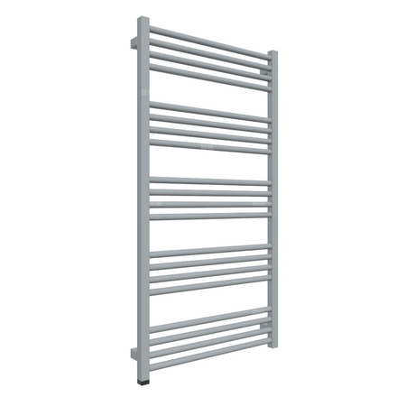 Grzejnik elektryczny TERMA FIONA ONE 600 x 1140 mm, kolor metaliczny kamień, moc 600 W, podłączenie E8, kabel prosty z wtyczką