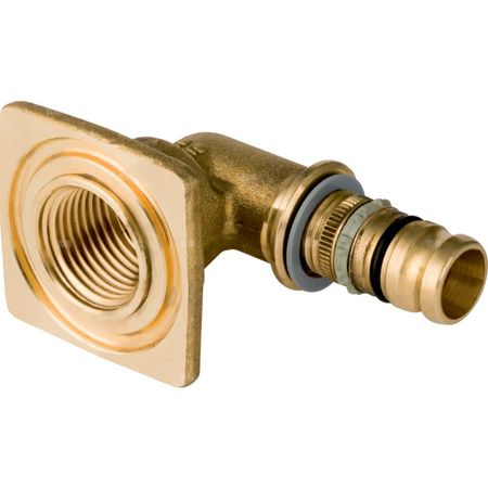 Kolano przyłączeniowe Geberit Mepla do spłuczek podtynkowych d20x1/2"