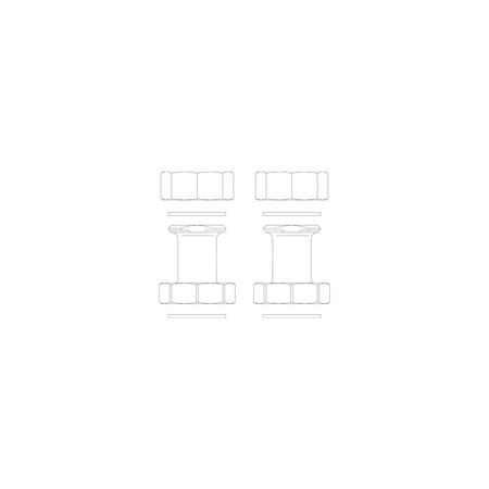 Zestaw przyłączający do włączenia wymiennika ciepła Regumat