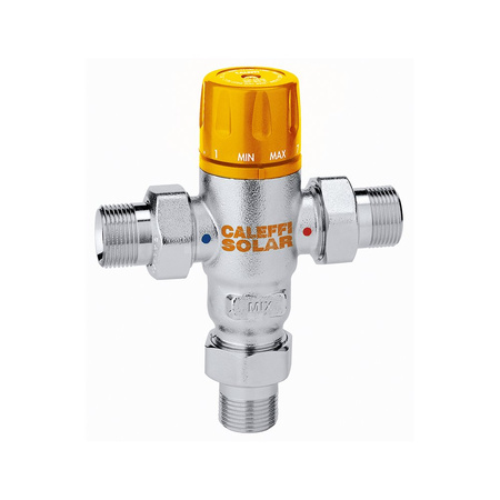 Regulowany termostatyczny zawór mieszający do instalacji solarnych 3/4" 30÷65 st. C