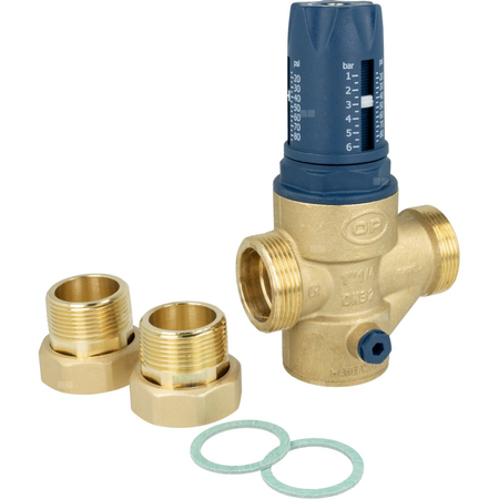 Reduktor ciśnienia wody BPR 424 z siatką filtracyjną, półśrubunki R1 1/4'', 1 ÷ 6 bar