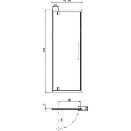 IS I.LIFE DRZWI PV 80 IC BRT/SC