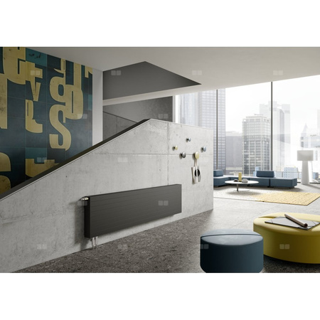 Grzejnik płytowy typ 11 KERMI V-HHV QN621(R), bez osłony wym. 350 x 900 mm, kolor biały, moc 621 W