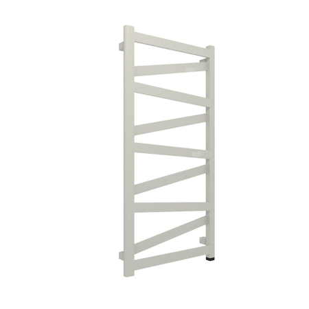 Grzejnik TERMA VIPERA ONE 990/500 \ Silver Matt, podł. S8, 400W, kabel spiralny z wtyczką [1,5m sreb