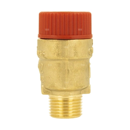 Zawór przelewowy AFRISO MS mosiądz 3 bar GZ x GW 1/2'' x 3/4''