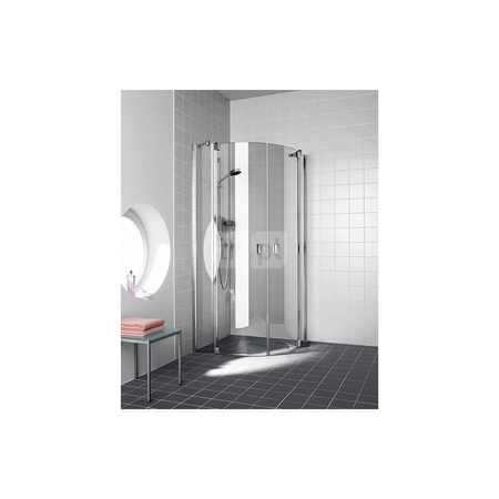 Kermi Kab. ćwierć. Raya P50 0900x 2000 870-900 SIMG ESG Clean