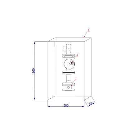 Punkt odcinający DN40
