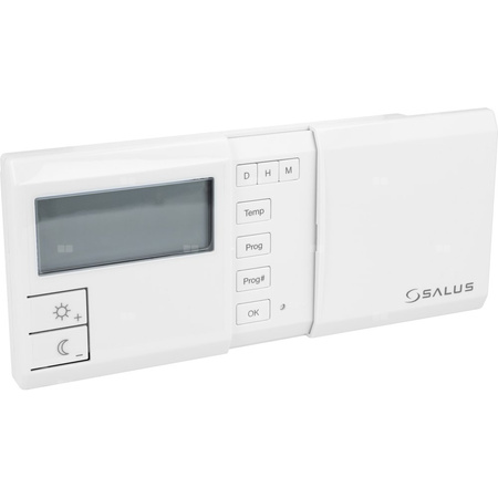 Temostat pokojowy dwużyłowe SALUS 091FLV2, kolor biały 230 V z wyświetlaczem